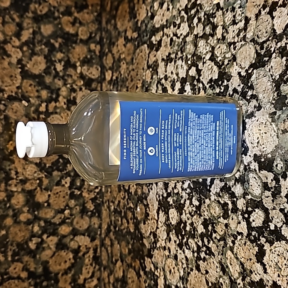 BBW AROMA Find Serenity Mimosa + Spearmint Body Wash +Foam Bath - Picture 2 of 2